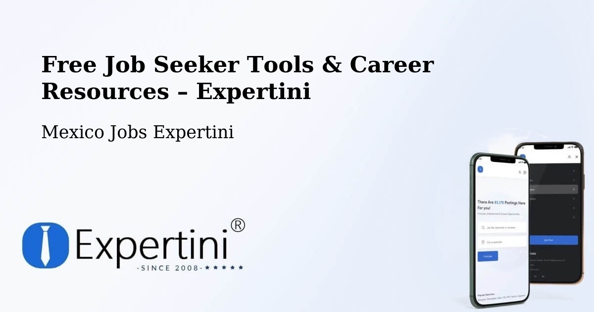 Free Job Seeker Tools & Career Resources – Tekoh - Tekoh, Mexico Jobs Expertini